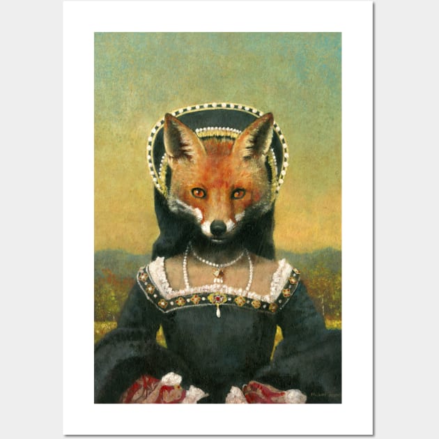 Tudor Vixen Wall Art by mictomart